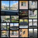 Suszarka za okno - Regulacja od 126cm do 142cm